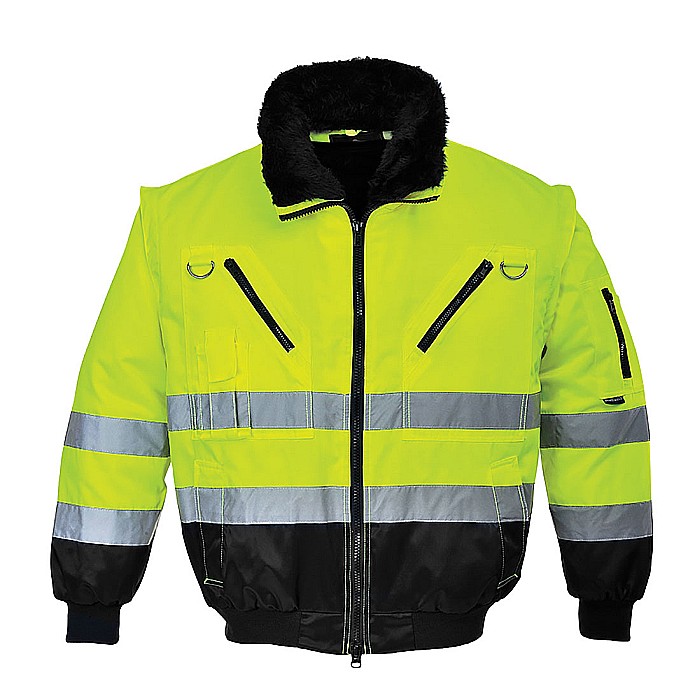 Jacheta Pilot 3 in 1 Hi Vis, PORTWEST PJ50YBR [1]