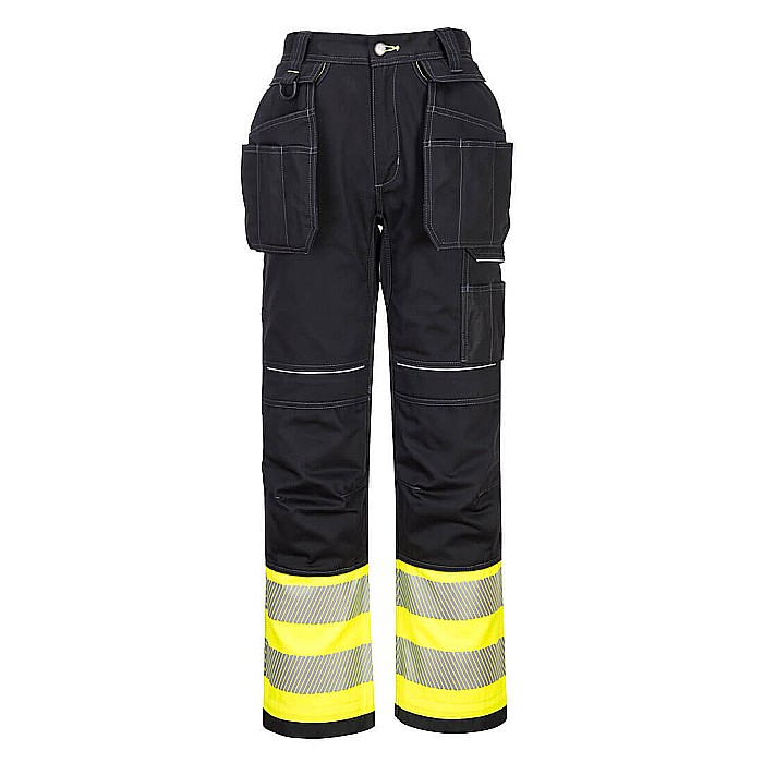 Pantaloni PW3 Hi Vis Clasici Holster, PORTWEST PW307YBR [1]