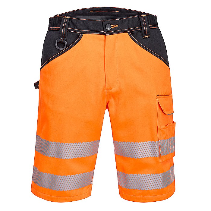 Pantaloni scurți PW3 Hi-Vis, PORTWEST PW348OBR [1]