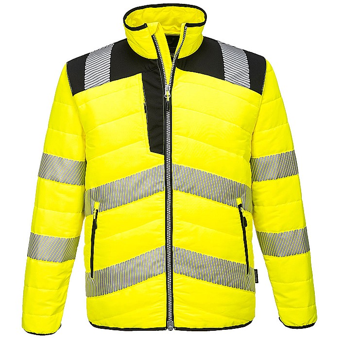 Jacheta Hi Vis PW3 Baffle, PORTWEST PW371YBR [1]