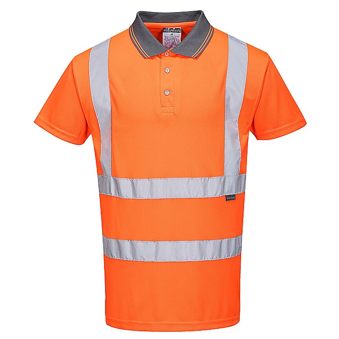 Tricou polo Hi-Vis S/S , PORTWEST RT22ORR [1]