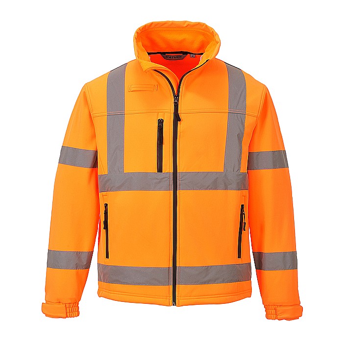 Jacheta HiVis Classic Softshell (3L), PORTWEST S424ORR [1]