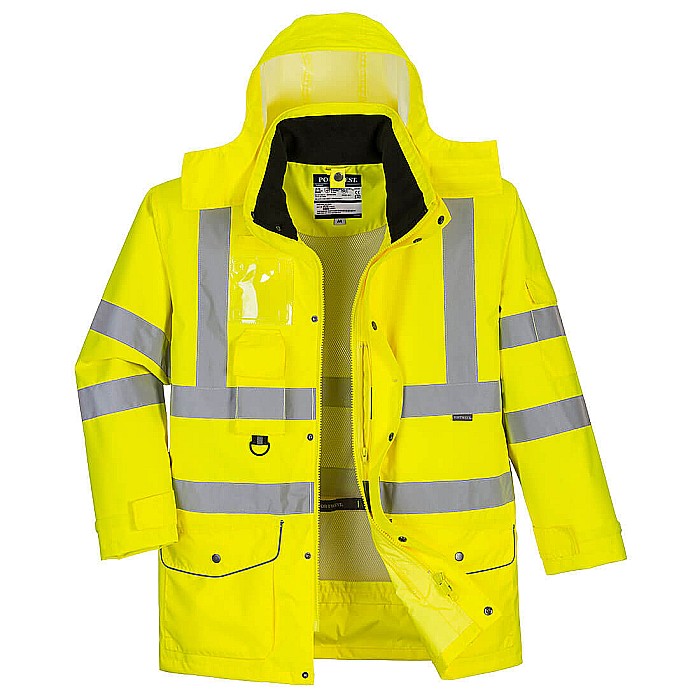 Jacheta Traffic HiVis 7-in-1 , PORTWEST S427YER [1]