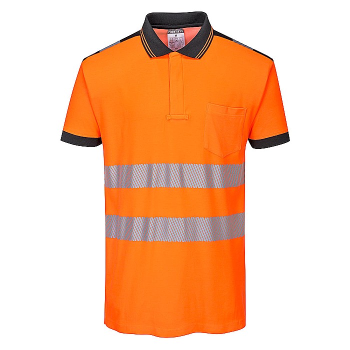 PW3 Tricou Polo Hi-Vis Vision , PORTWEST T180OBR [1]