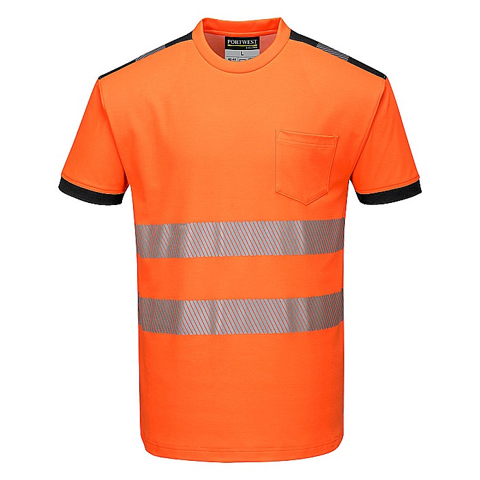 PW3 Tricou HiVis S/S, PORTWEST T181OBR [1]