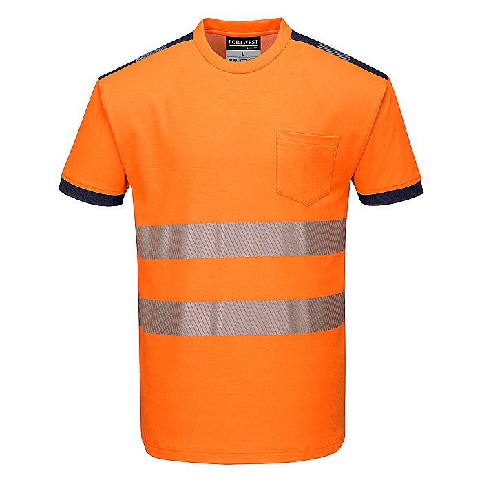 PW3 Tricou HiVis S/S, PORTWEST T181ONR [1]