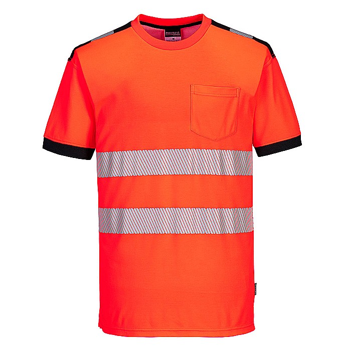 PW3 Tricou HiVis S/S, PORTWEST T181RBK [1]