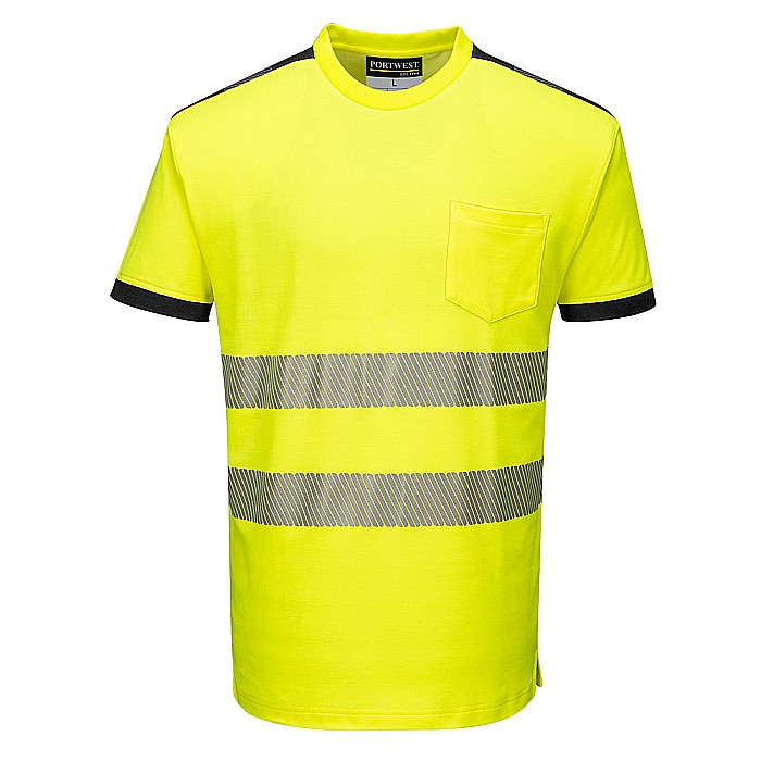 PW3 Tricou HiVis S/S, PORTWEST T181YBR [1]