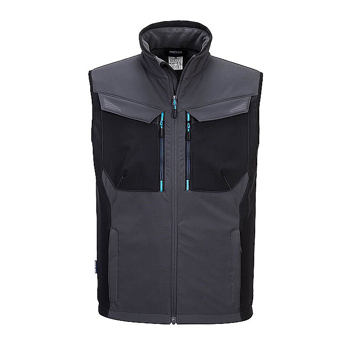 WX3 Vestă Softshell (3L), PORTWEST T751MGR [1]