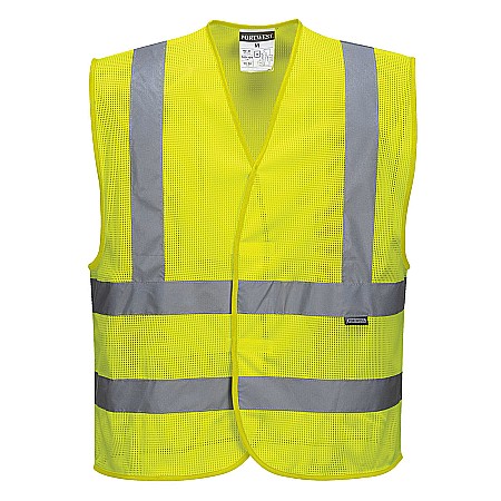 Veste reflectorizante - Vesta Hi-Vis Two Band & Brace , PORTWEST C370YER