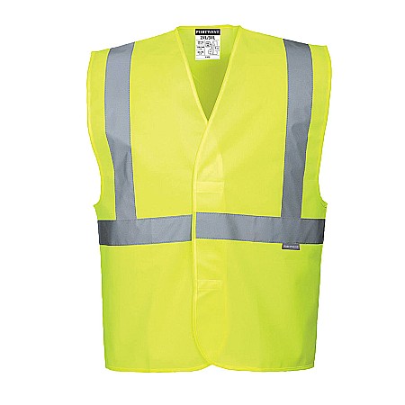 Veste reflectorizante - Vestă cu bretele si banda Hi-Vis , PORTWEST C472YER