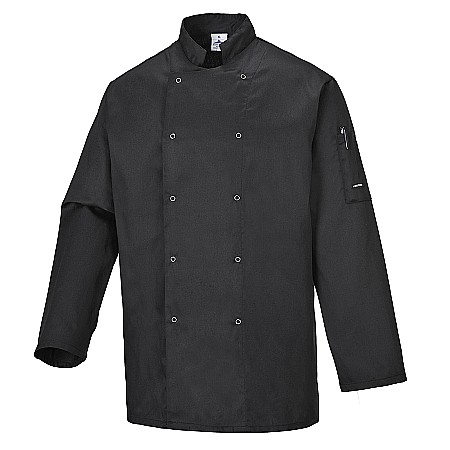 Imbracaminte pentru - Jacheta Suffolk Chefs L/S, PORTWEST C833BKR