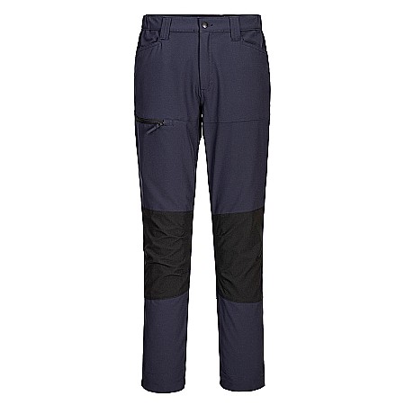 Pantaloni si salopete cu pieptar - Pantaloni de lucru WX2 Stretch, PORTWEST CD886DKR
