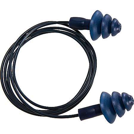 Protectie Urechi - Antifoane de urechi detectabile TPR Corded Ear Plugs (50 de perechi), PORTWEST EP07BLU
