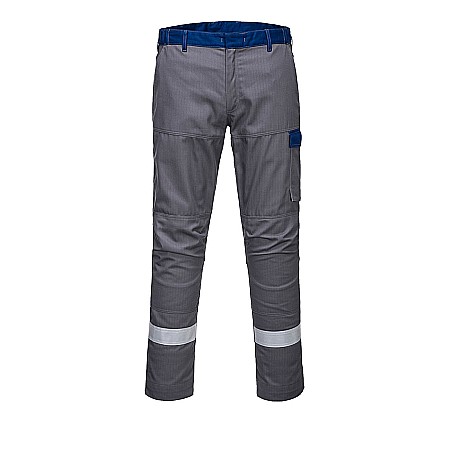 Imbracaminte ignifuga - Pantaloni  Bizflame Ultra in 2 nuante, PORTWEST FR06GRR