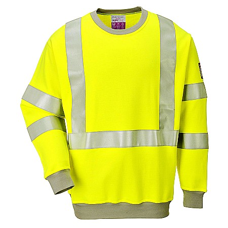 Imbracaminte protectie tip - Bluza Ignifuga Antistatica HiVis, PORTWEST FR72YER
