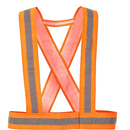 Protectie cap si inaltime - Banda Hi-Vis, PORTWEST HV55ORR