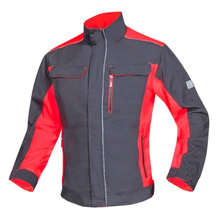 Jachete de lucru - Jacheta de lucru NEON - gri/rosu