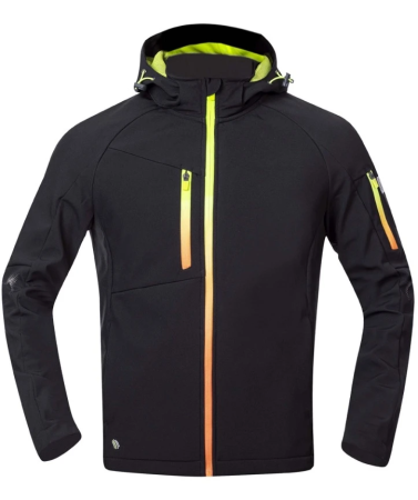 Jachetă softshell ARDON-CREATRON- neagră neon [3]