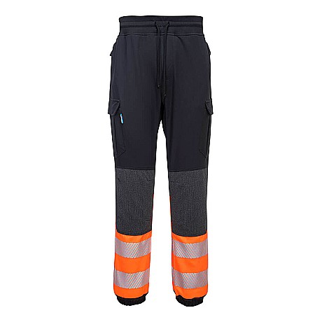 Pantaloni reflectorizanti - Pantaloni PW3 Hi-Vis Flexi Class 1 Jogger, PORTWEST KX341KOR