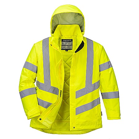 Jachete reflectorizante - Jachetă HiVis de Iarna pentru Dame, PORTWEST LW74YER