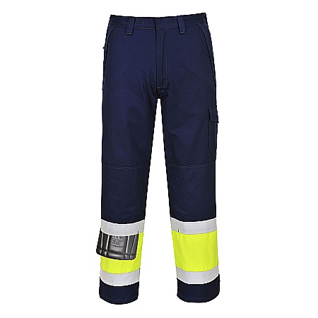 Imbracaminte protectie tip - Pantaloni HI Vis MODAFLAME, PORTWEST MV26YNT