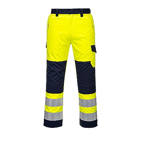 Imbracaminte protectie tip - Pantaloni Hi-Vis Modaflame, PORTWEST MV46YNR