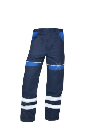 Pantaloni ARDON-COOL TREND cu dungi reflectorizante, albastru Protectie corp - Pantaloni ARDON-COOL TREND cu dungi reflectorizante, albastru