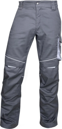 Pantaloni si salopete cu pieptar - Pantaloni ARDON-SUMMER gri închis