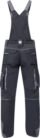 Pantaloni cu bretele ARDON-URBAN+ negri [2]