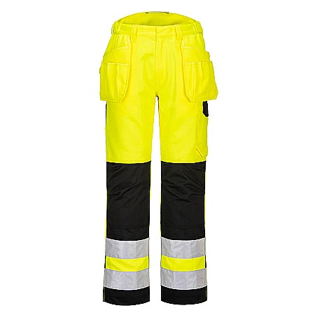 Pantaloni reflectorizanti - Hi-Vis PW2  Pantaloni de service, PORTWEST PW242YBR