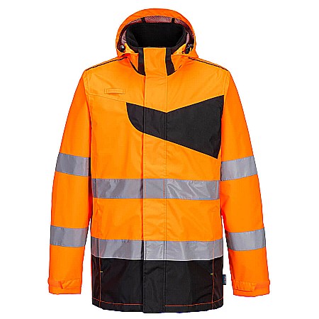 Jachete de lucru - Jacheta de Ploaie Hi-Vis, PORTWEST PW265OBR
