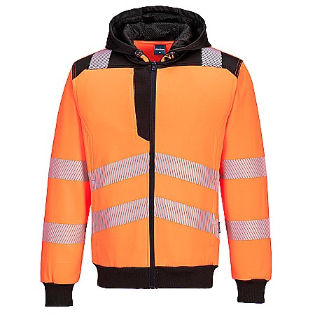 Hanorace reflectorizante - Hanorac cu fermoar PW3 Hi-Vis , PORTWEST PW327OBR