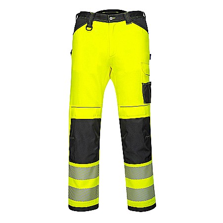 Pantaloni reflectorizanti - Pantaloni de lucru HI VIS PW3 , PORTWEST PW340YBR
