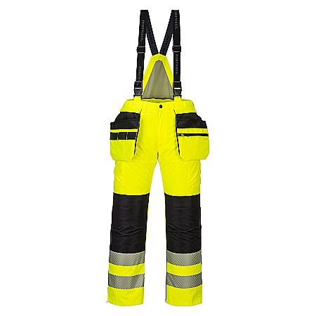 Protectie cap si inaltime - Pantaloni de Iarna PW3 Hi-Vis, PORTWEST PW351YBR