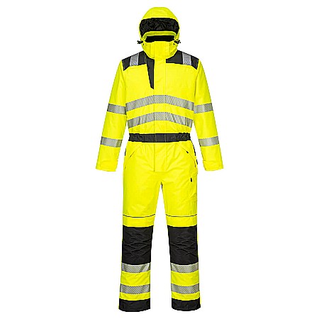 Combinezoane vatuite - PW3 Combinezon de iarnă Hi-Vis, PORTWEST PW352YBR