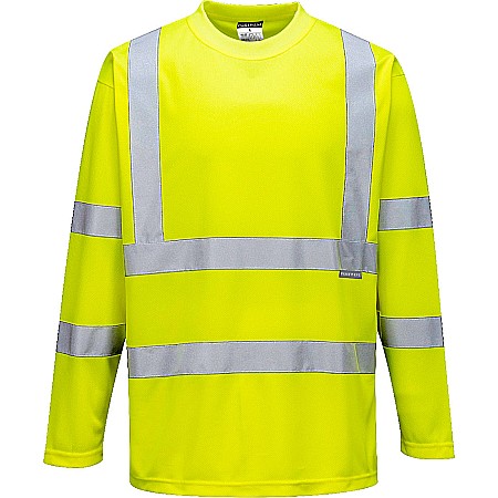 Tricou cu maneca lunga - Tricou cu Maneci Lungi Hi-Vis, PORTWEST S178YER