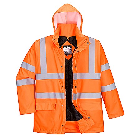 Protectie cap si inaltime - Jacheta de iarna Sealtex Ultra Hi-Vis , PORTWEST S490ORR