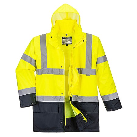 Jachete - Jachetă Hi-Vis 5-in-1 Contrast Essential , PORTWEST S766YBR