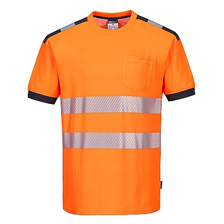 Tricouri si camasi - PW3 Tricou HiVis S/S, PORTWEST T181OGY