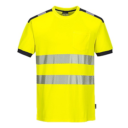 Tricouri reflectorizante - PW3 Tricou HiVis S/S, PORTWEST T181YGY