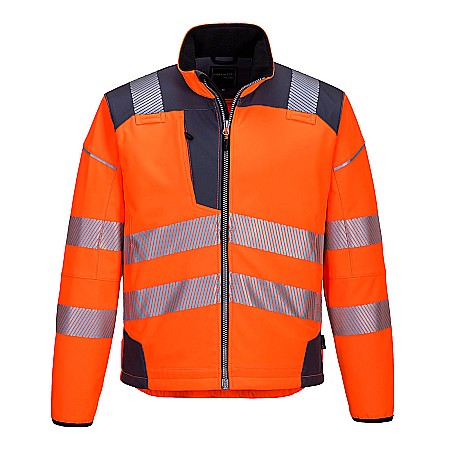Jachete softshell - PW3 Jacheta Softshell Vision HiVis , PORTWEST T402OGY