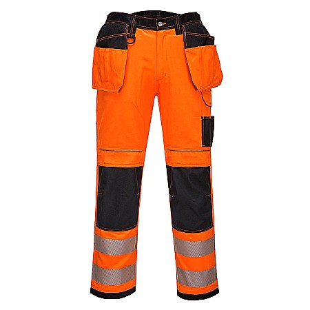 Pantaloni reflectorizanti - PW3 Pantaloni de lucru Holster Hi-Vis, PORTWEST T501OBR