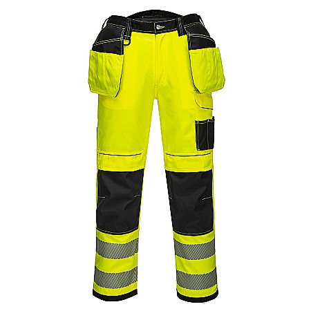 Pantaloni reflectorizanti - PW3 Pantaloni de lucru Holster Hi-Vis, PORTWEST T501YBS