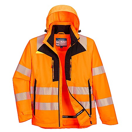 Jacheta de Ploaie Hi-Vis , PORTWEST DX462ORR [1]