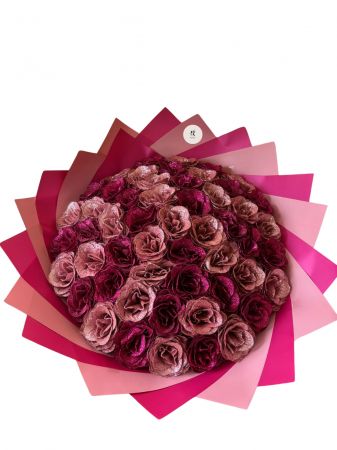 Buchete 53 de trandafiri - Buchet cu 53 de trandafiri imperiali