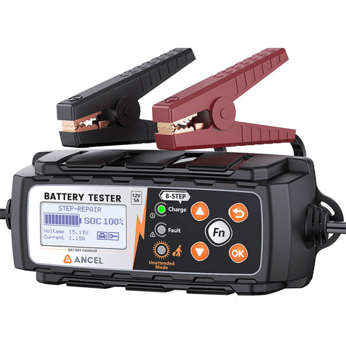2in1 Battery Tester and Charger Ancel BT521 [2]