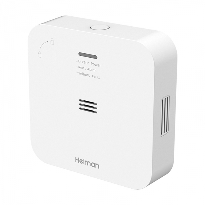 Alarma fara fir CO Heiman HM-720ES-W Interlinked [3]