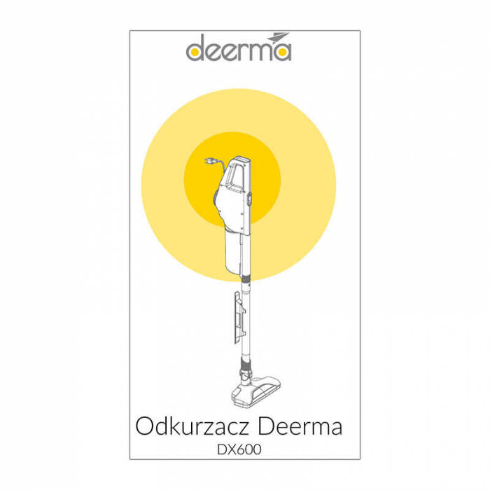 Aspirator vertical Deerma DX600 (negru) [8]
