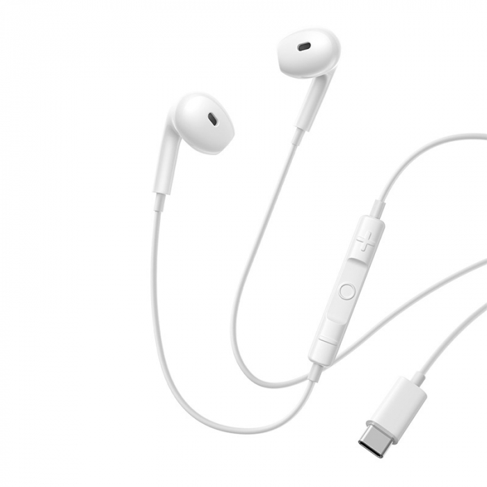 Baseus Encok CZ19 Casti In-Ear cu fir alb [2]